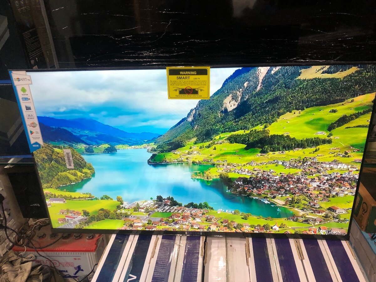 43inch android led tv 4k ips .