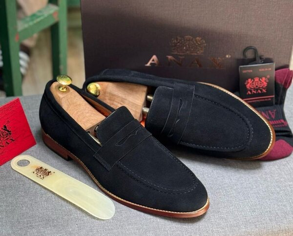 Mocassins en daim élégants