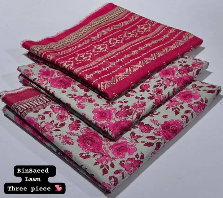 Bin saeed printed lawn