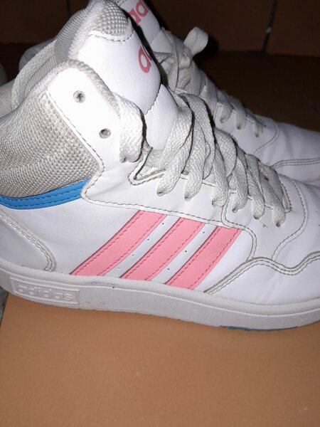Adidas Sneakers Blanc et Rose
