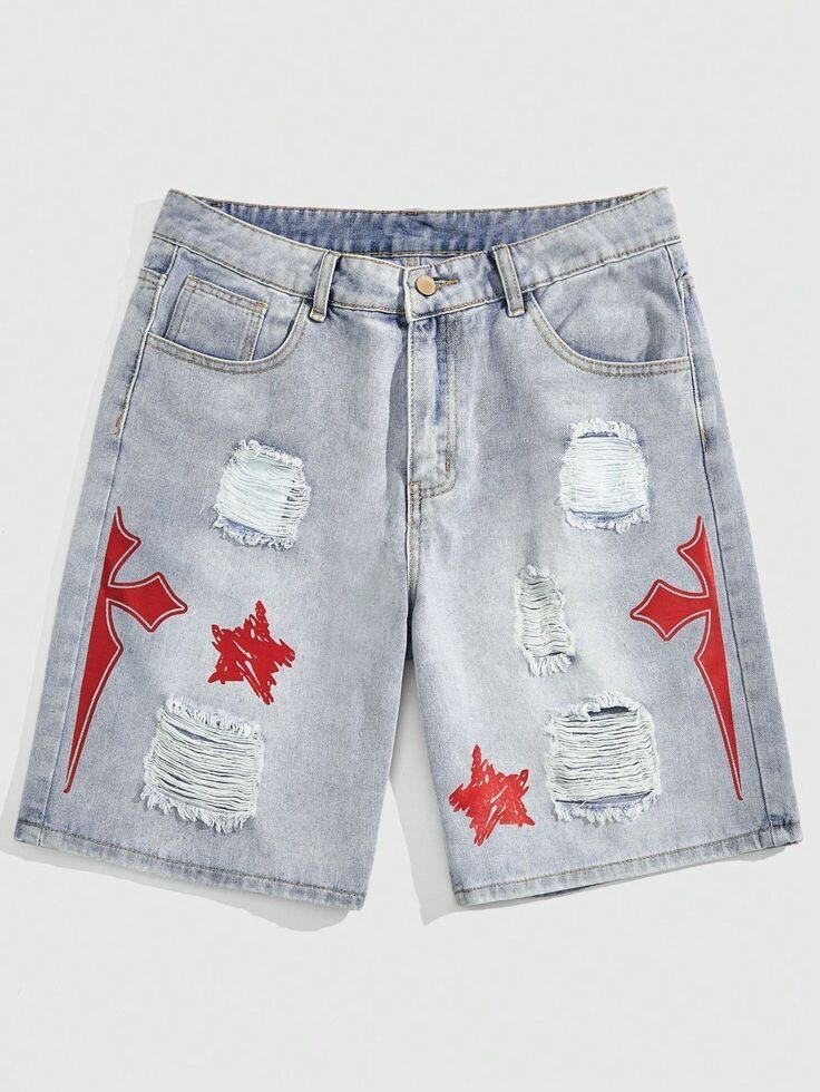 Mens jeans shorts (Denim)