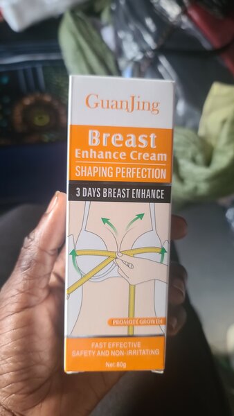 Breast enlarging cream.