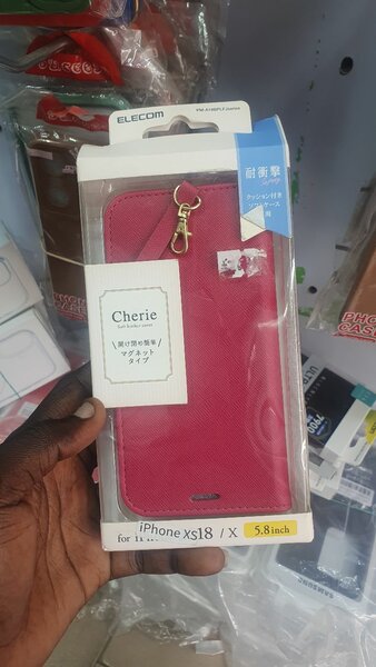 Étui iPhone XS/X Rose 5.8"