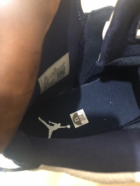 Baskets Blanches et Bleues