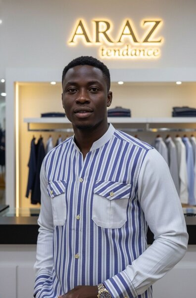 Chemise rayée élégante