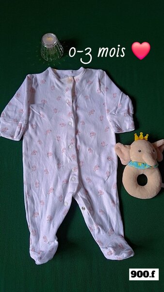 Pyjama bébé 0-3 mois