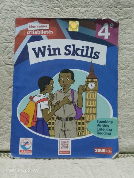 Cahier de Compétences 4ème