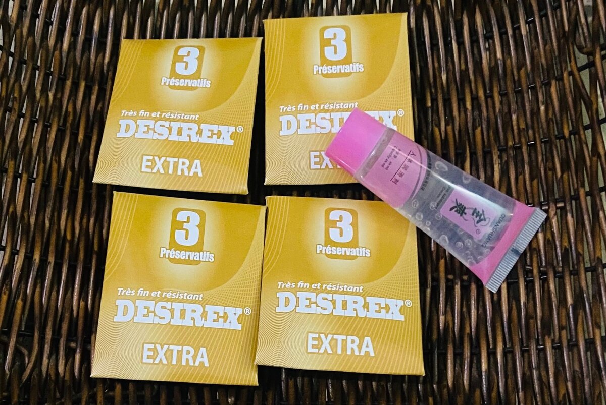 Préservatifs + lubrifiant