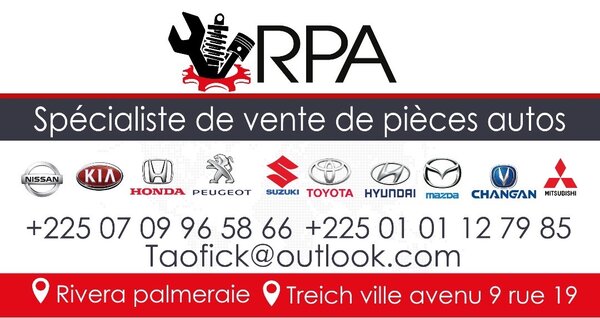 RPA pièces auto 