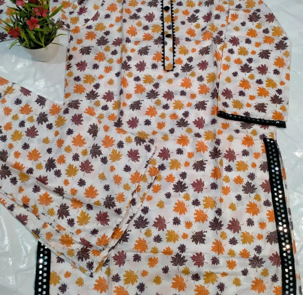 *Digital Print Plazo Lawn*