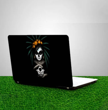 Catrina Laptop Back Skin Sticker- Laptop Back Skin-Laptop Skin Vinyl Sticker Decal, 13 13.3 14.6 15 15.4 15.6 inch Laptop Skin Sticker Cover For All Laptops
