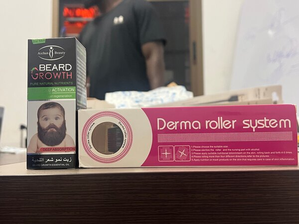 Rouleau Derma et Huile Barbe