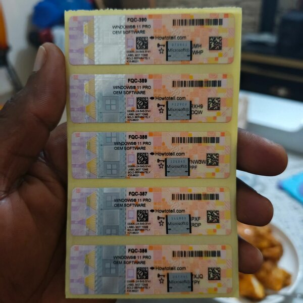 Stickers Windows 11 pro