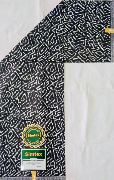 Polyester fabric with print