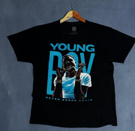 NBA YoungBoy t shirt size : L
