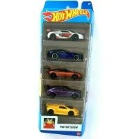 Hot Wheels 2022 Motor Show 5 Cars Pack Metal Diecast Cars 100% Original