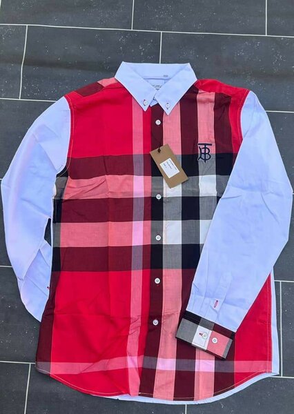 Chemise hommes à carreaux élégante