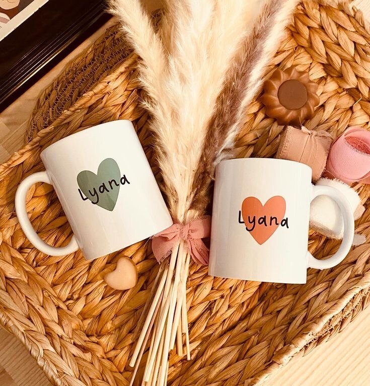 Tasses décoratives en strass