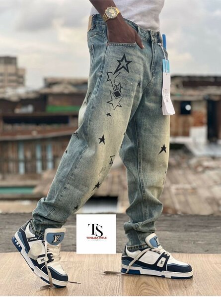 Jean décontracté homme original