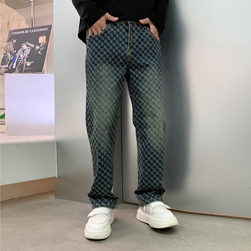 Jeans décontractés motifs uniques