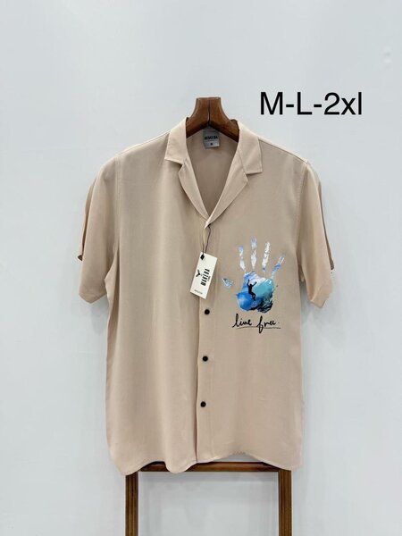 Chemise imprimée homme