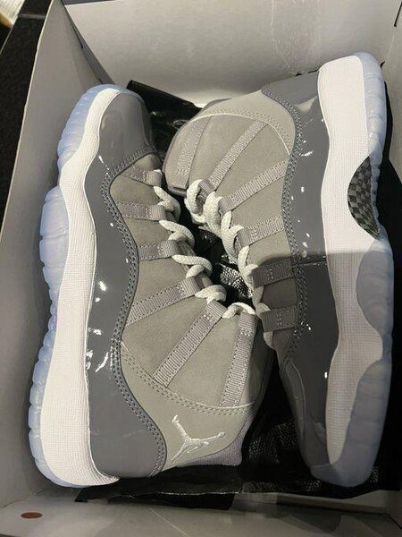Baskets montantes grises homme