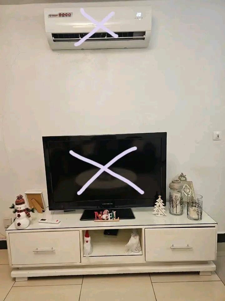 Meuble TV moderne blanc