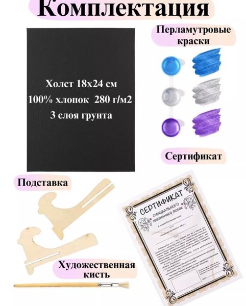 холст отпечатки рук новый