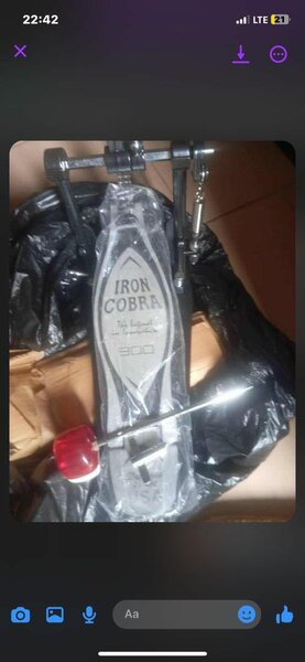 Pedale de batterie IRON COBRA