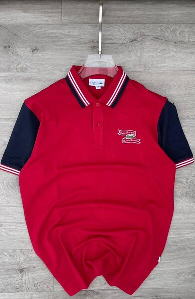Polo Rouge Homme Classique