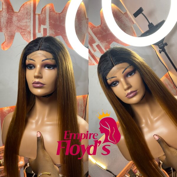 Lace Front Wig Ombre