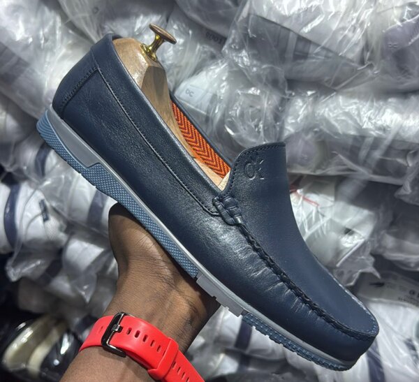 Mocassins en cuir pour homme