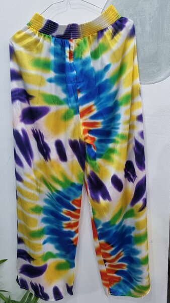 Pantalon tie-dye vibrant