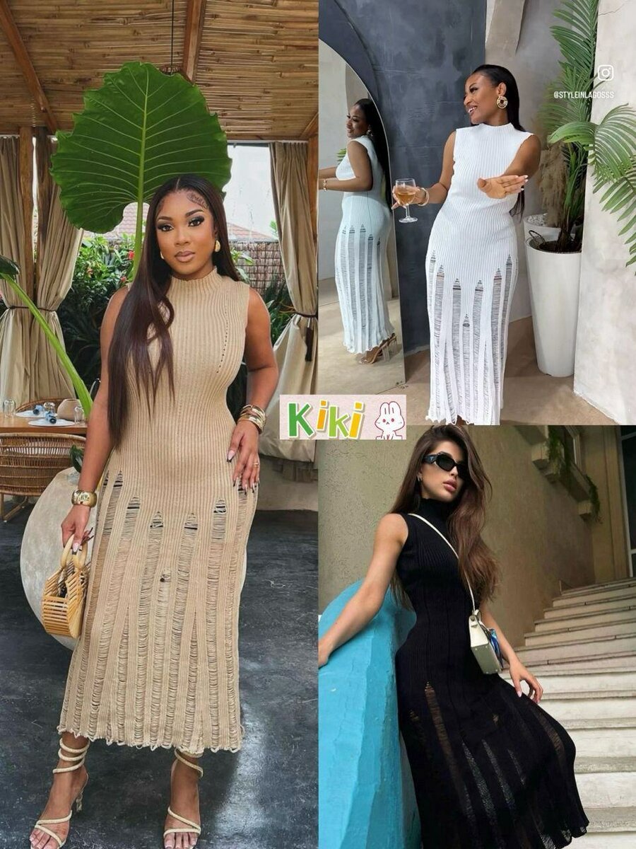 Robe longue élégante femme