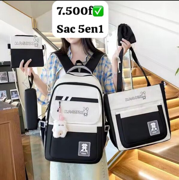 Ensemble de sacs 5-en-1 tendance