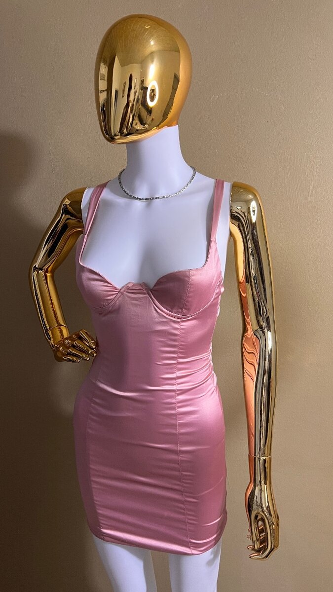 Robe Soyeuse Rose Cocktail