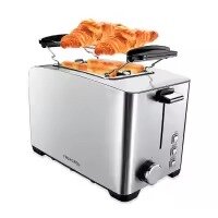 GERMANY BREAD TOASTER WITH BUN HEATING 2 SLICE WITH REHEAT, DEFROST & BROWNING CONTROL FUNCTION