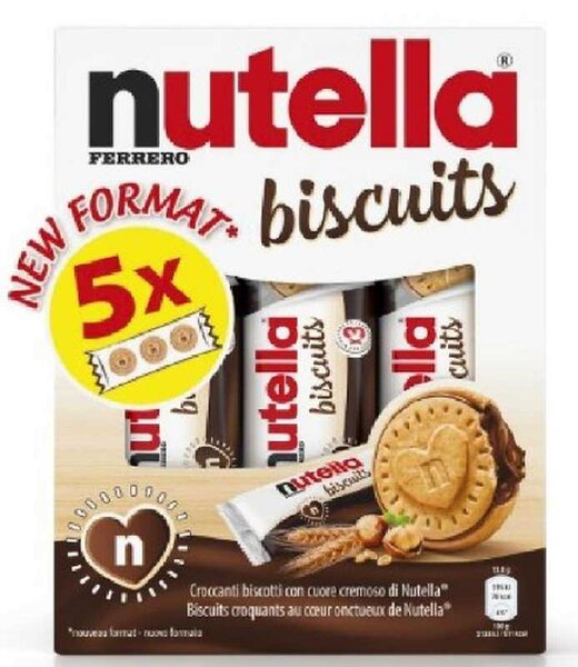 Biscuits Nutella - Format 5x