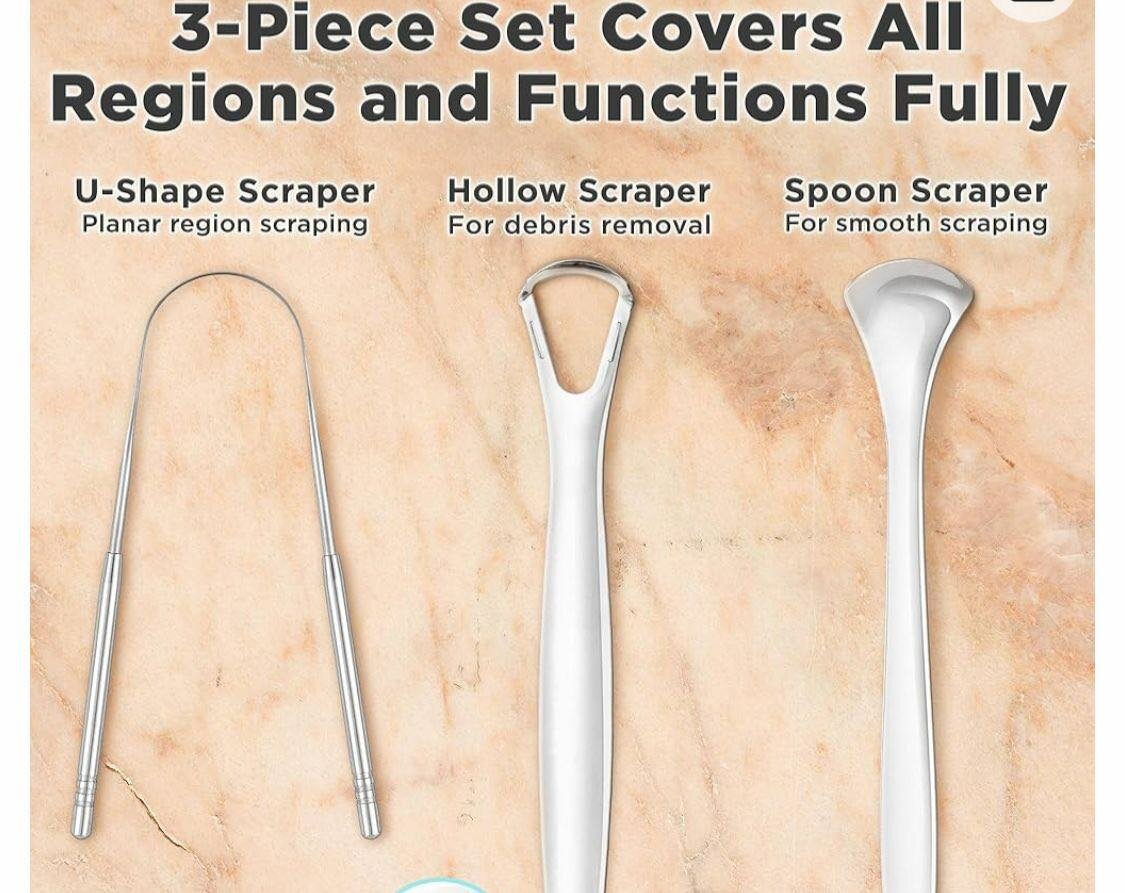 3 in 1 Tongue  Scrappers
