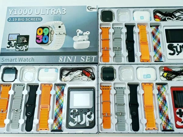 Y1000 ULTRA3 8IN1 SMART WATCH