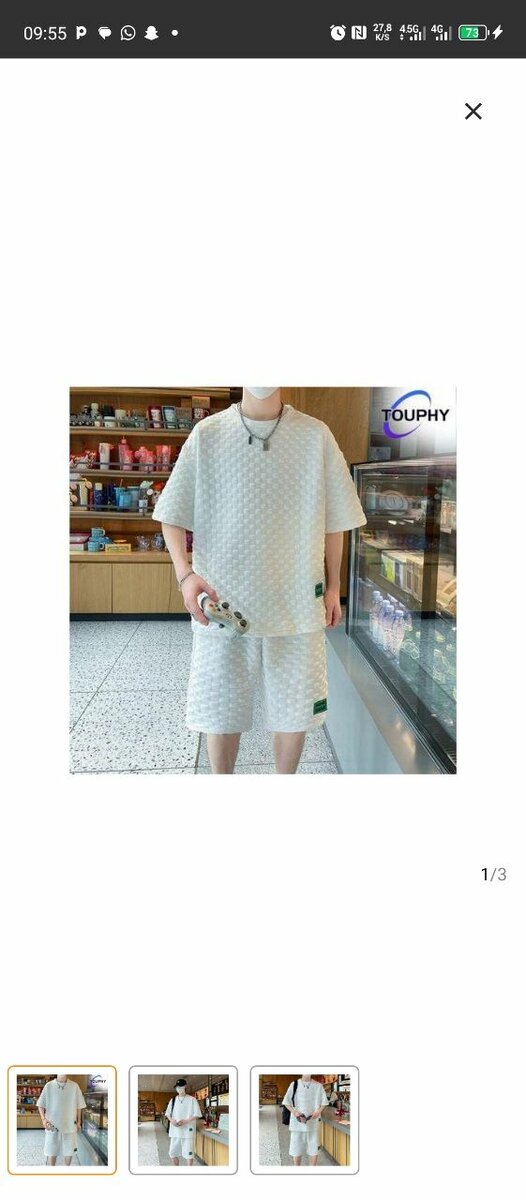 Ensemble d'été décontracté homme