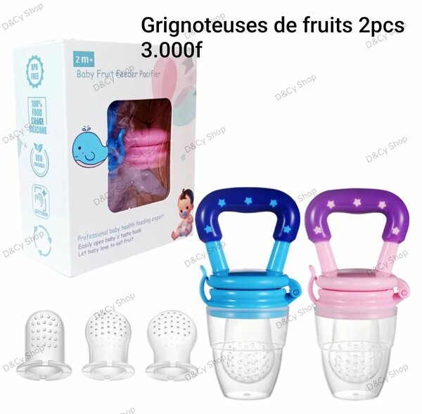 Lot de 2 Grignoteuses Bébés