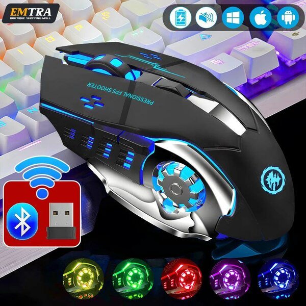 Souris Gaming Bluetooth RGB