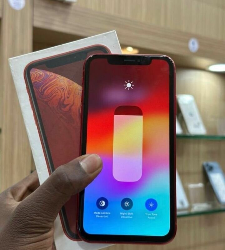 Smartphone moderne rouge
