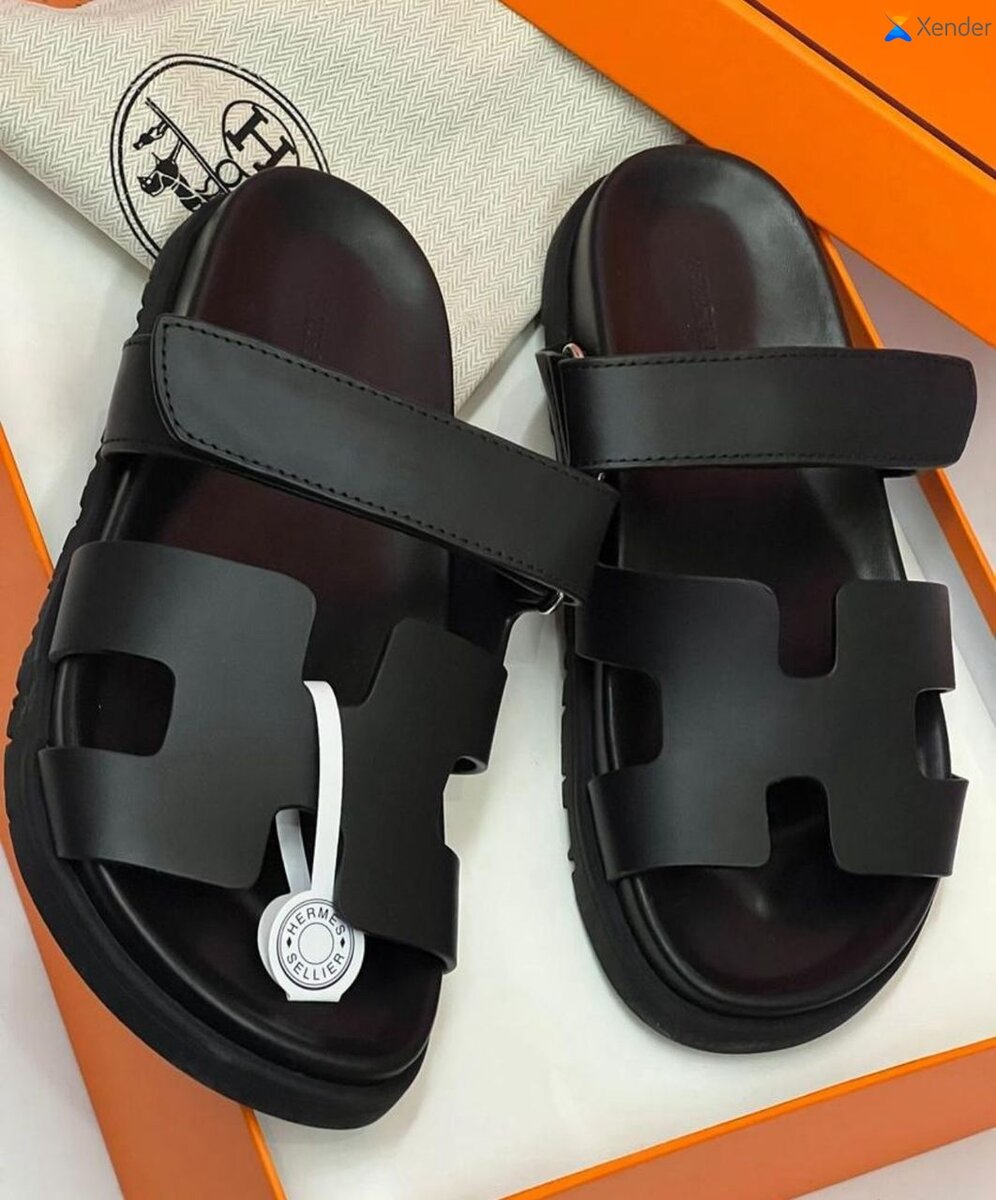 Sandales noires élégantes