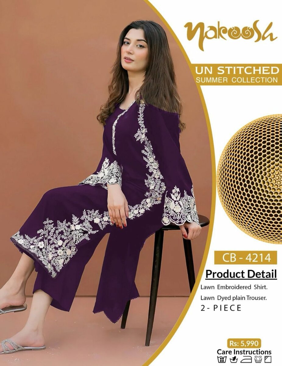 Women clothes, unstitched suit, ladies suit