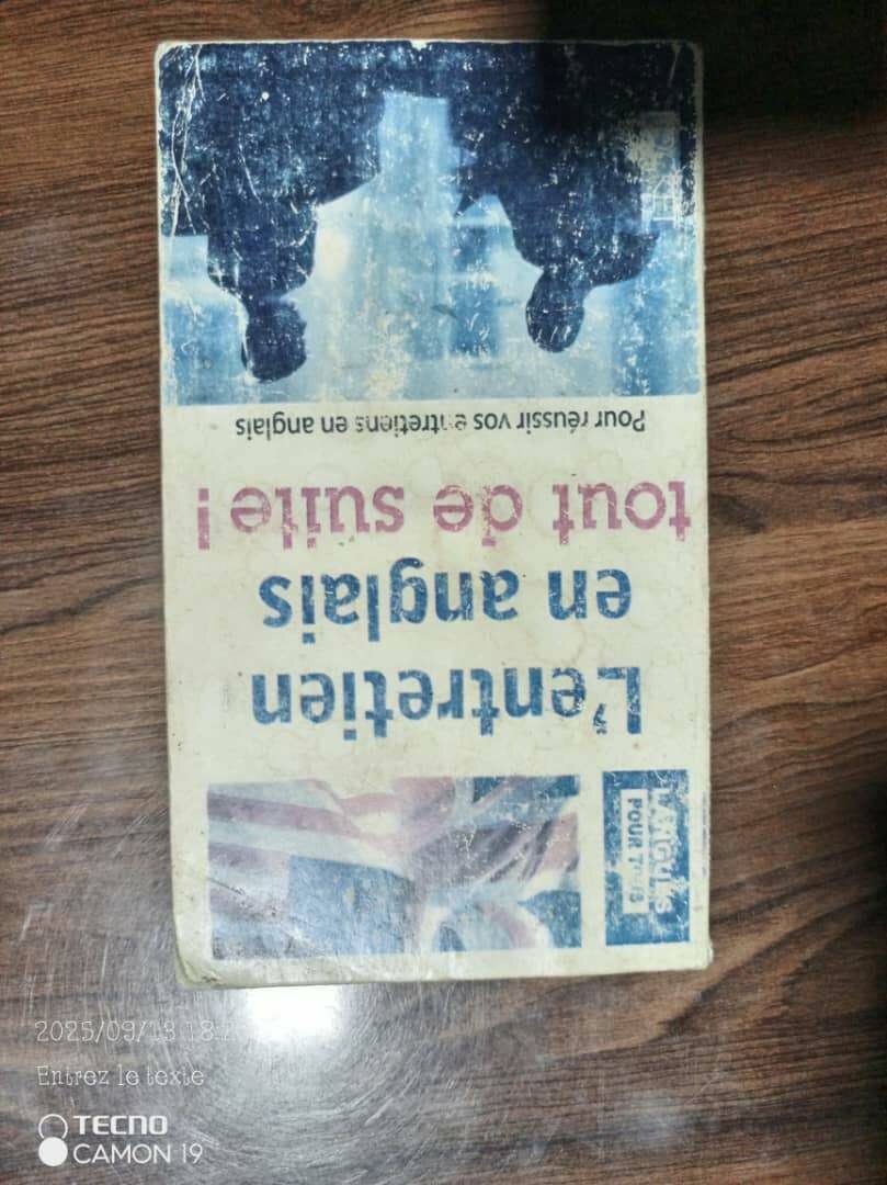 Livre Apprendre l'Anglais