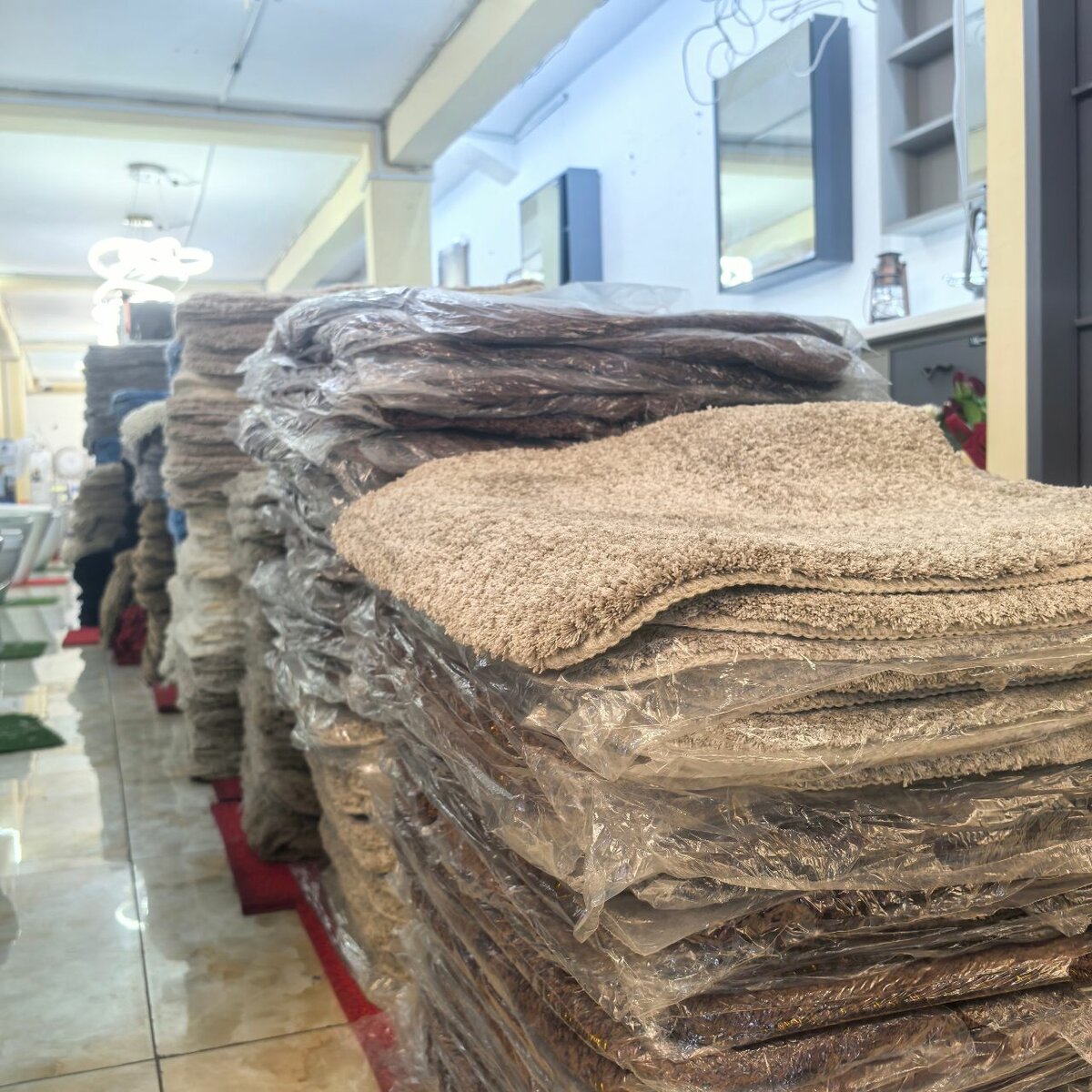 柔软吸水浴室地垫