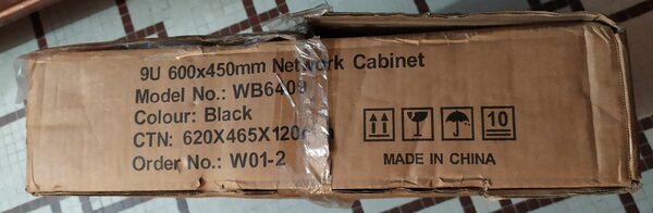 Armoire réseau 9U 600x450mm