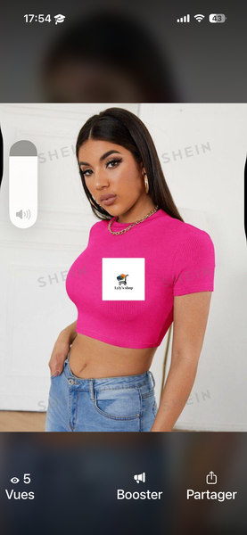 T-shirts courts pour femmes